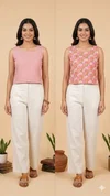 K 812 Vol 2 By Naisha Cotton Printed Reversible Ladies Crop Tops